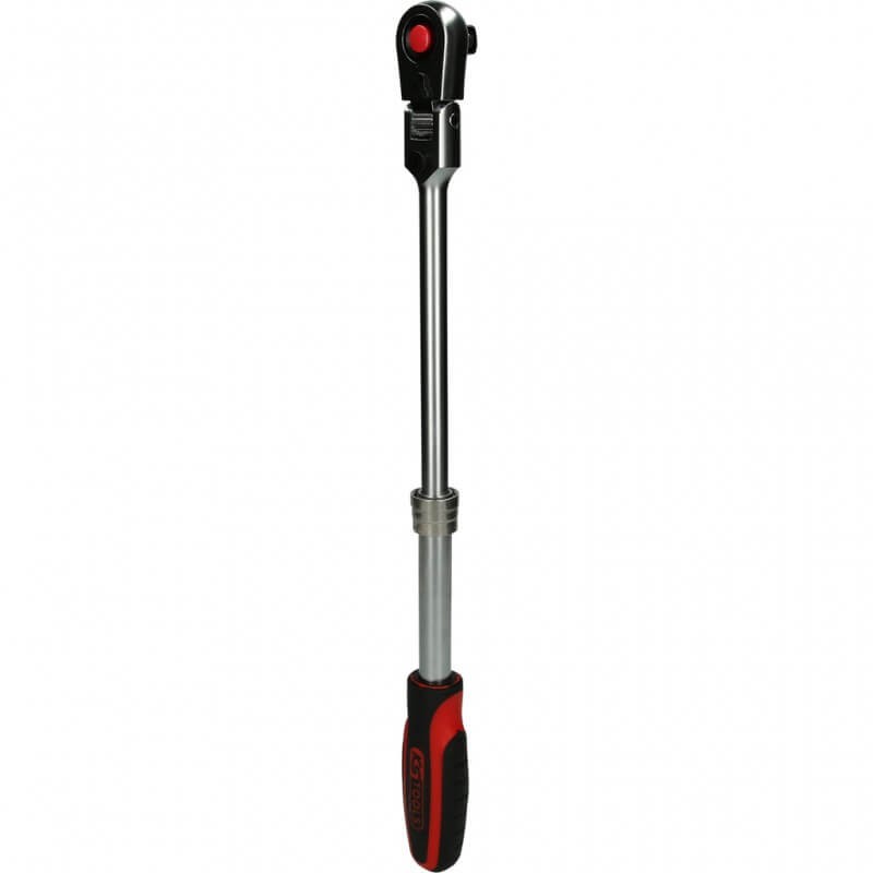 1/2" teleskopinė terkšlė KS TOOLS SlimPOWER