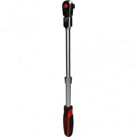 1/2" teleskopinė terkšlė KS TOOLS SlimPOWER