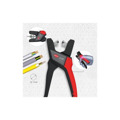 Automatinės laidų nuizoliavimo replės KNIPEX 1274180