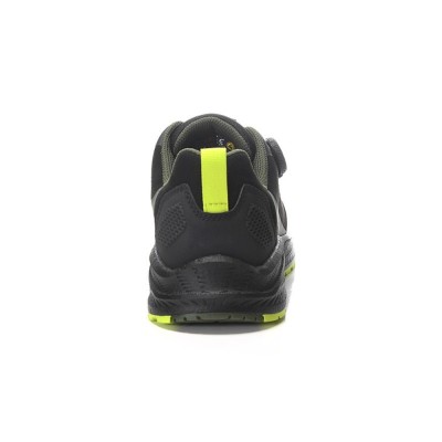 Batai ELTEN Leevi XXNF BOA Black-Lime Low ESD S3S, juodi 43