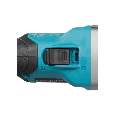 Akumuliatorinis kampinis šlifuoklis MAKITA GA055GZ 40V MAX XGT