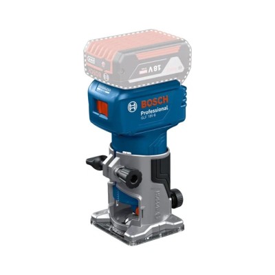 Akumuliatorinis frezeris BOSCH GLF 18V-8 CT Solo