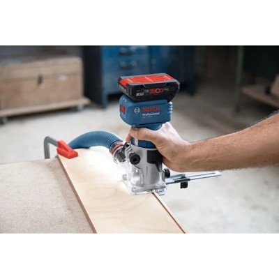 Akumuliatorinis frezeris BOSCH GLF 18V-8 CT Solo