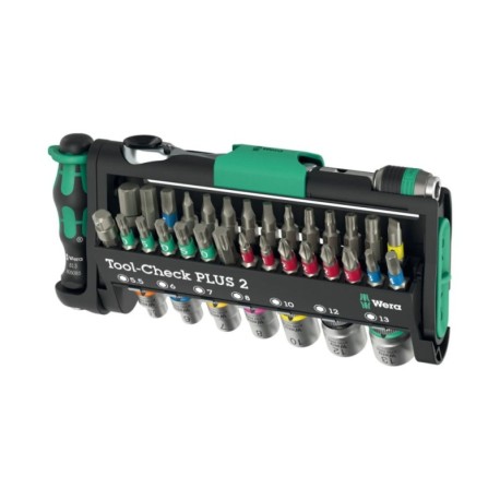 39-ių dalių įrankių rinkinys WERA Tool-Check PLUS 1