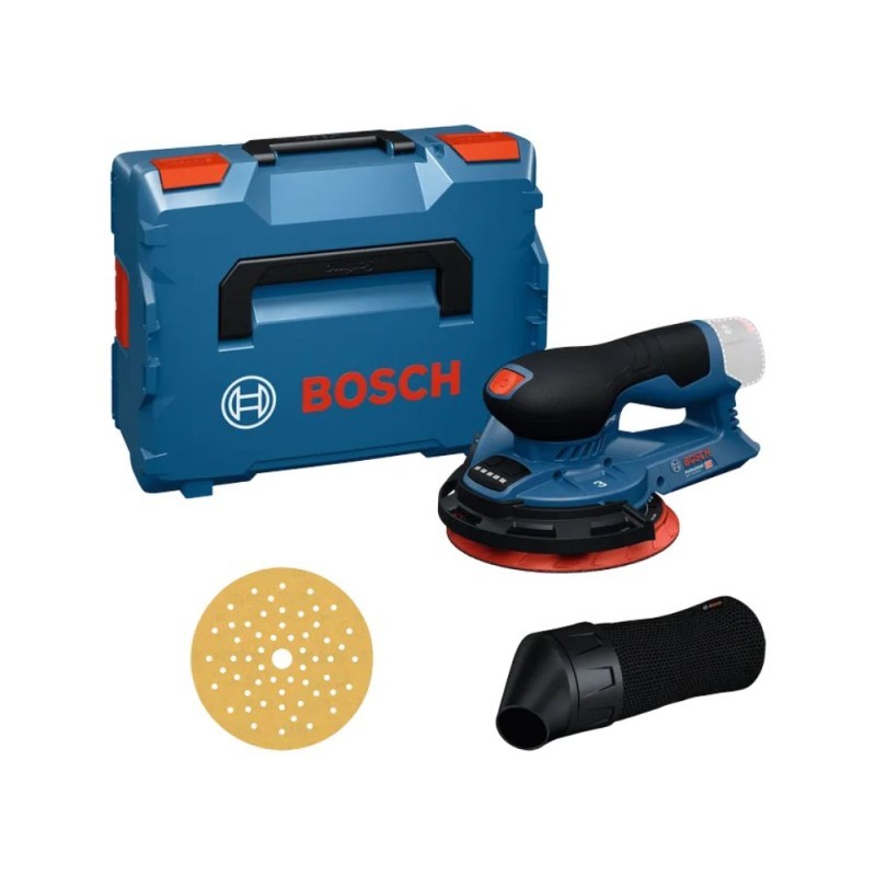 Akumuliatorinis ekscentrinis šlifuoklis BOSCH GEX 12V-150-3 Solo LB