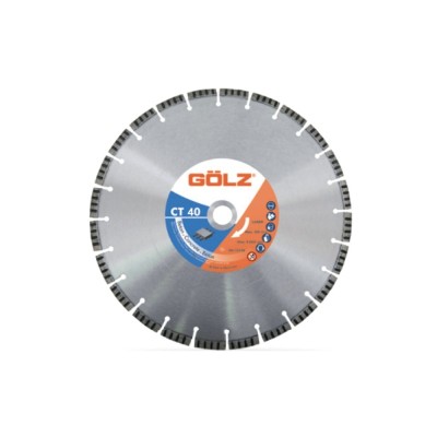 Deimantinis diskas betonui GOLZ CT40 Ø450x25,4