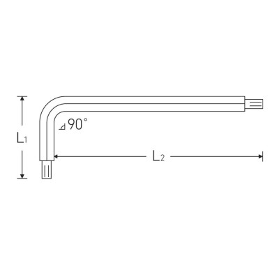 Šešiakampis raktas STAHLWILLE 10767 10mm