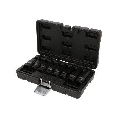 1/2" šešiakampių smūginių galvučių rinkinys KS TOOLS
