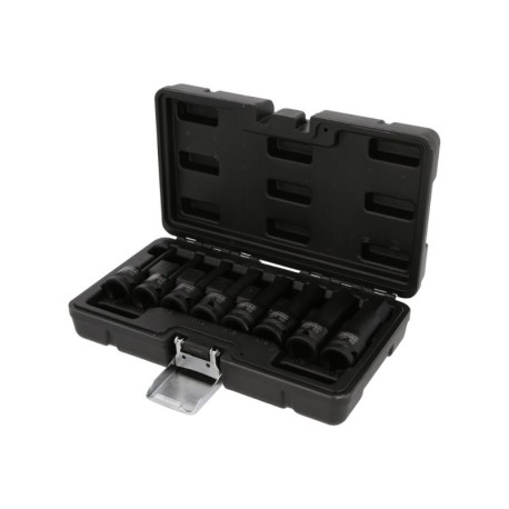 1/2" šešiakampių smūginių galvučių rinkinys KS TOOLS