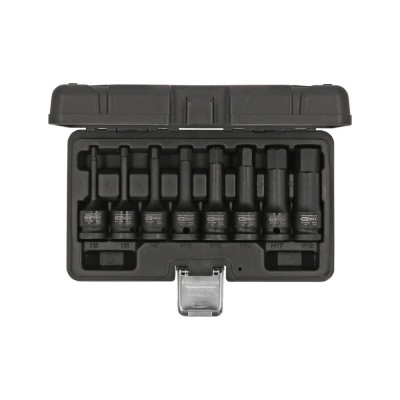 1/2" šešiakampių smūginių galvučių rinkinys KS TOOLS