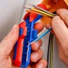 Universalus nuizoliavimo įrankis saulės fotovoltinių sistemų instaliacijai KNIPEX ErgoStrip