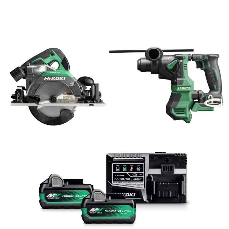 Akumuliatorinių įrankių rinkinys HiKOKI KC18MV003 