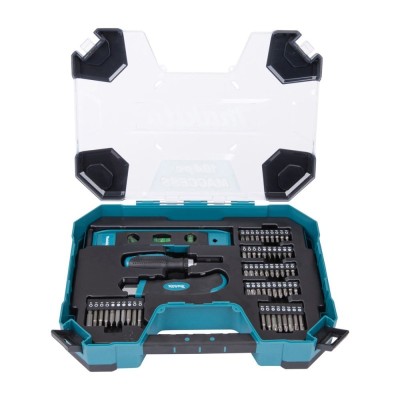 104 sukimo antgalių ir grąžtų rinkinys MAKITA MACCESS