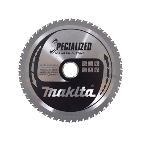 Pjovimo diskas MAKITA 150x20 52T DCS551M