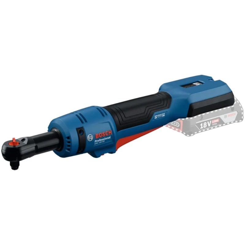 Akumuliatorinis terkšlinis suktuvas BOSCH GRC 18V-60 3/8 Solo C