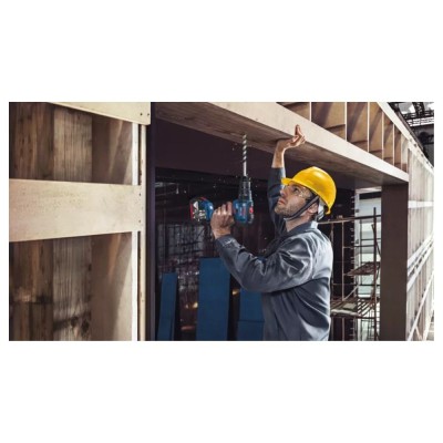 Akumuliatorinis smūginis suktuvas/gręžtuvas BOSCH GSB 18V-50 GAL 1880CV LC