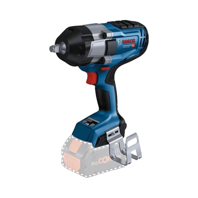 Akumuliatorinis smūginis veržliasukis BOSCH GDS 18V-1000 Solo C