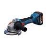 Akumuliatorinis kampinis šlifuoklis GWS 18V-8, LB 2x5.0, 18V-40
