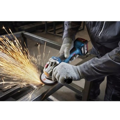 Akumuliatorinis kampinis šlifuoklis GWS 18V-8, LB 2x5.0, 18V-40