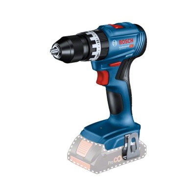 Akumuliatorinis smūginis gręžtuvas/suktuvas BOSCH GSB 18V-45 Solo CT