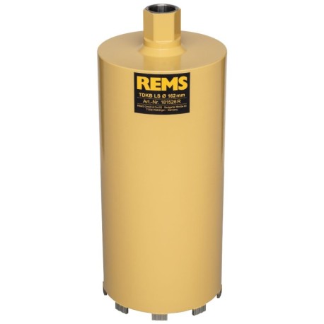 Deimantinė gręžimo karūna REMS TDKB LS Ø162mm UNC 1 1/4"