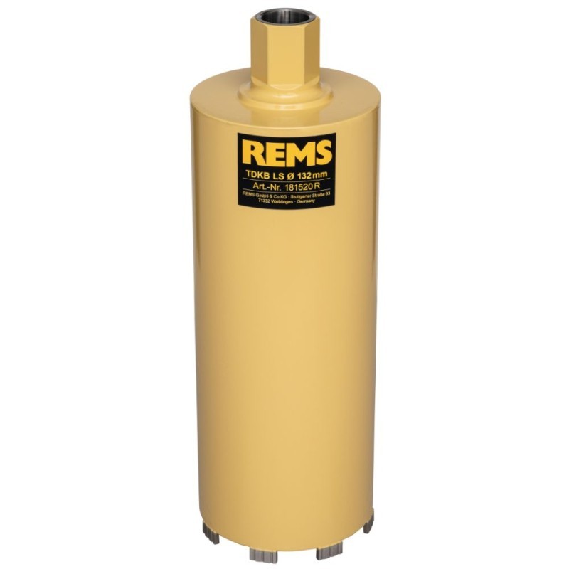 Deimantinė gręžimo karūna REMS TDKB LS Ø132mm UNC 1 1/4"