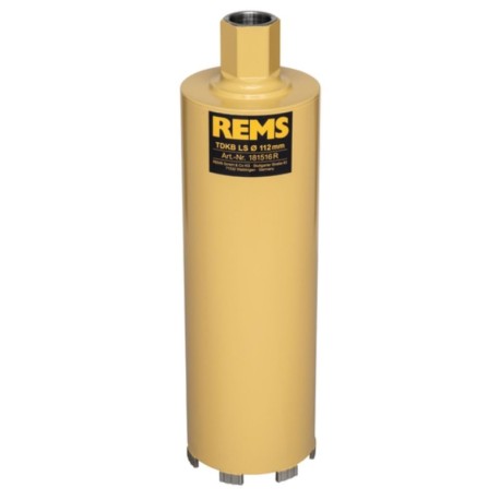 Deimantinė gręžimo karūna REMS TDKB LS Ø112mm UNC 1 1/4"