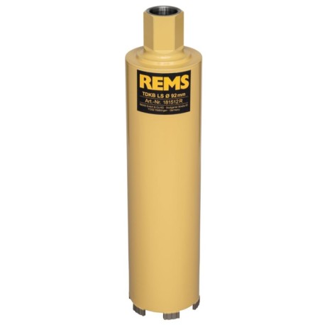 Deimantinė gręžimo karūna REMS TDKB LS Ø92mm UNC 1 1/4"