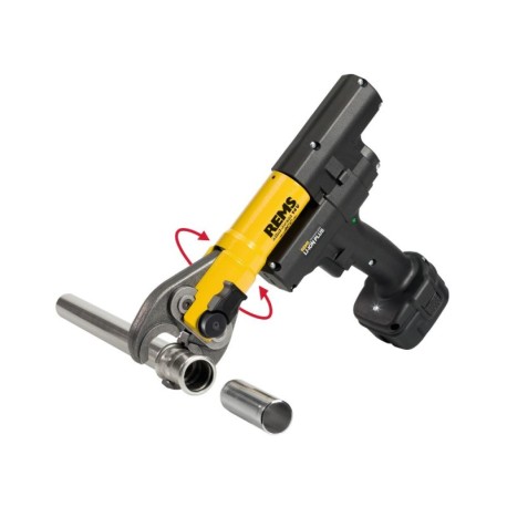 Akumuliatorinis vamzdžių presavimo įrankis REMS Mini-Press 14,4V ACC L-Boxx