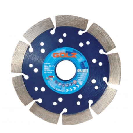 Deimantinis diskas betonui GOLZ GX-U12 125x22,23mm