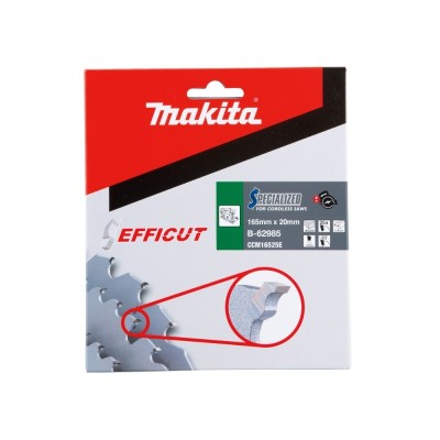Pjovimo diskas medienai MAKITA Efficut 165x1,4x20mm T25 23 