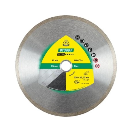 Deimantinis diskas plytelėms KLINGSPOR DT 300 F 180mm