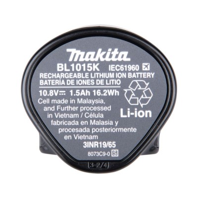 Akumuliatorius MAKITA BL1015K 10,8V 1,5Ah