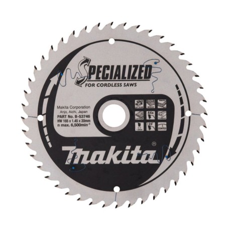 Pjovimo diskas MAKITA 165x1,45x20mm 44T 23 