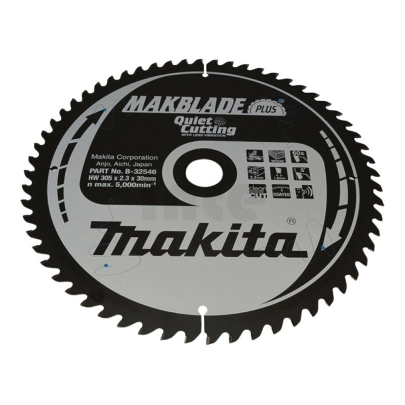 Pjovimo diskas MAKITA 305x2,3x30mm 60T 5 