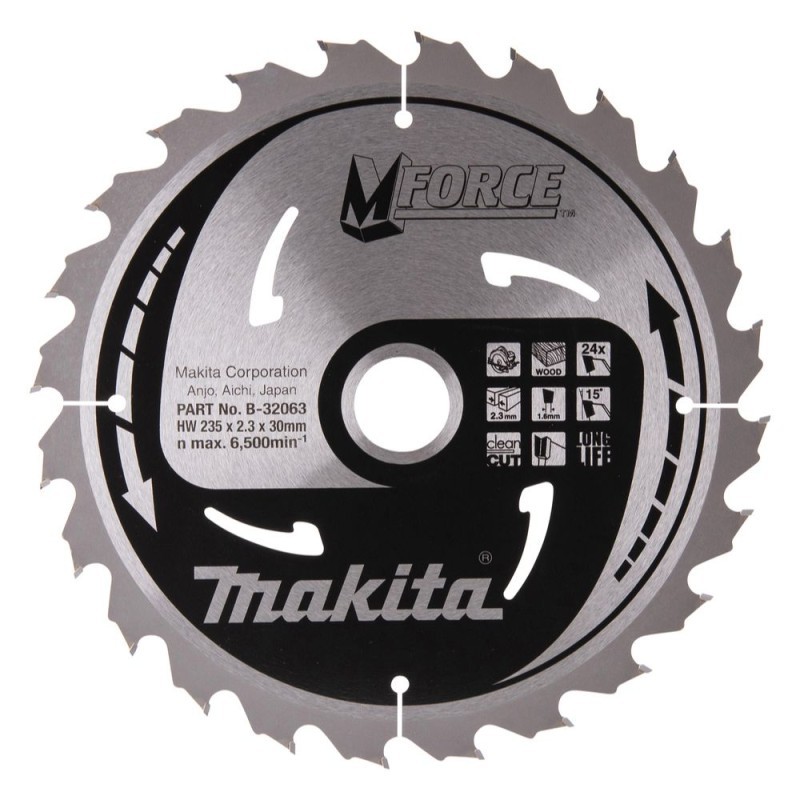 Pjovimo diskas MAKITA 235x2,3x30mm 24T 15 