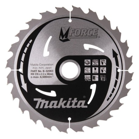 Pjovimo diskas MAKITA 235x2,3x30mm 24T 15 