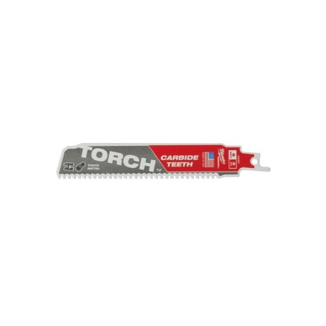 Pjūklelis karbidiniais dantimis MILWAUKEE TCT Torch 150mm 8tpi