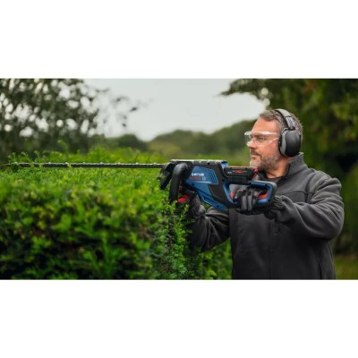 Akumuliatorinės gyvatvorių žirklės BOSCH GHE 18V-60 II Solo