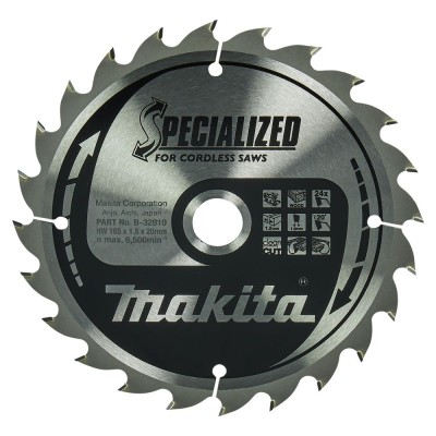 Pjovimo diskas MAKITA 165x1,5x20mm Z24 20 