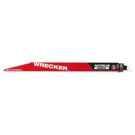 Pjūklelis karbidiniais dantimis MILWAUKEE Wrecker Nitrus 300mm 6tpi