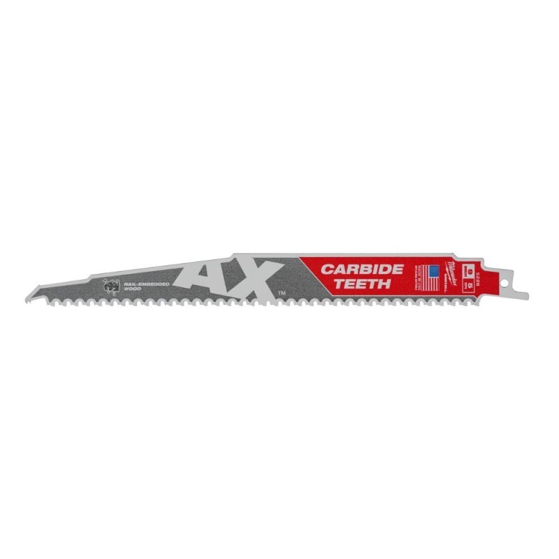 Pjūklelis karbidiniais dantimis MILWAUKEE TCT AX 230mm 5tpi