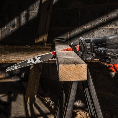 Pjūklelis karbidiniais dantimis MILWAUKEE TCT AX 150mm 5tpi