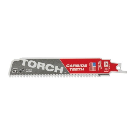 Pjūklelis karbidiniais dantimis MILWAUKEE TCT Torch 150mm 10tpi