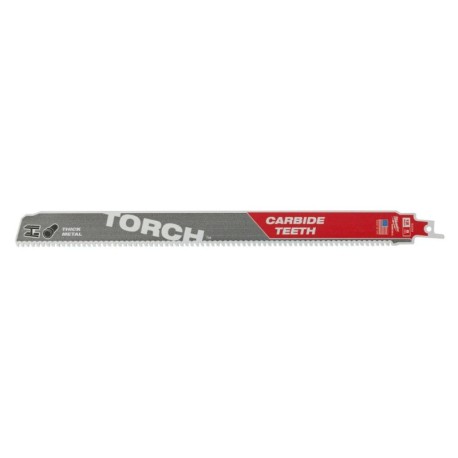 Pjūklelis karbidiniais dantimis MILWAUKEE TCT Torch 300mm 8tpi