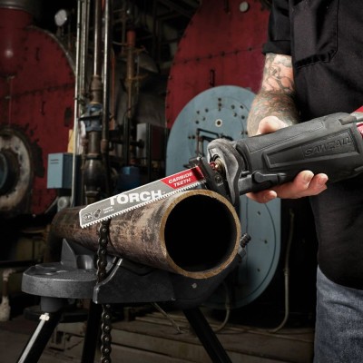 Pjūkleliai karbidiniais dantimis MILWAUKEE TCT Torch 230mm 8tpi, 5vnt.