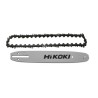 Pjovimo juostos ir grandinės rinkinys HiKOKI 10" 3/8" 1,1mm
