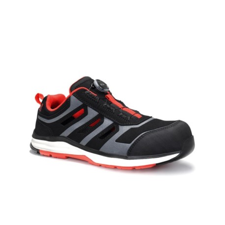 Sandalai ELTEN Jo Rapid Boa Black Red easy ESD S1P, juodi 40