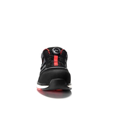 Sandalai ELTEN Jo Rapid Boa Black Red easy ESD S1P, juodi 47