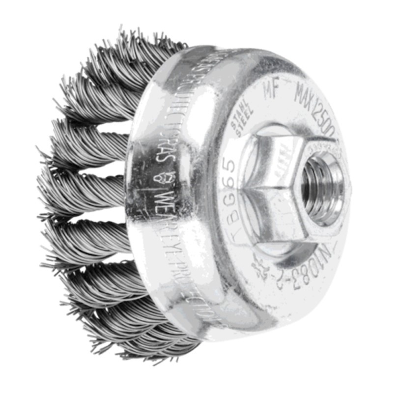 Metalinis šepetys-taurelė PFERD TBG ST M14 0,8mm